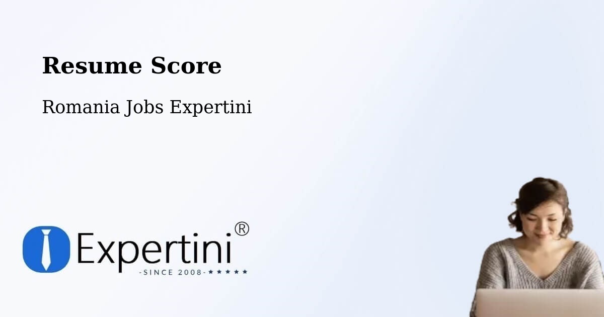 Resume Score & Job Description Match Tool – Progresu - Romania Jobs Expertini